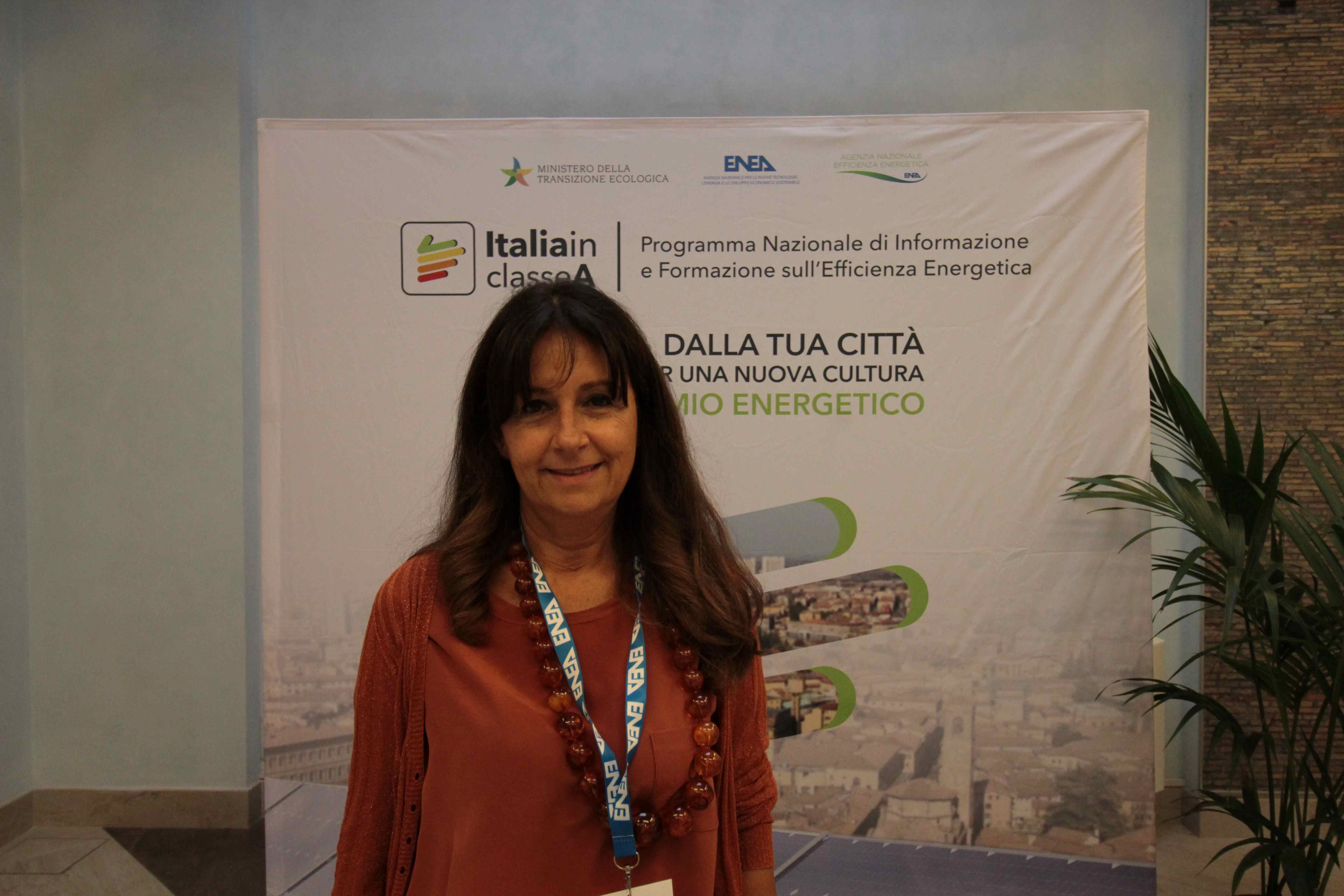 La Direttrice del Dipartimento Unità per l'Efficienza Energetica dell'ENEA, Ilaria Bertini