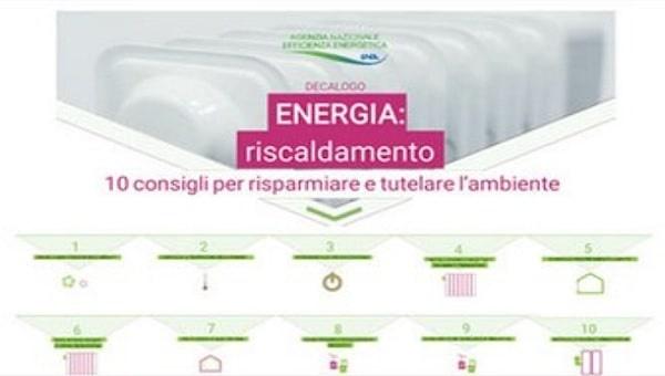 Il decalogo dell'ENEA per risparmiare sulle bollette di energia e